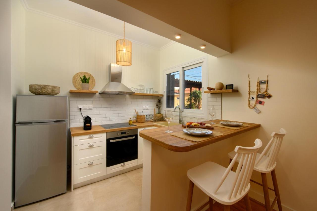 La Maisonette House In The Heart Of Liapades Close To Rovinia Beach & Paleokastritsa ภายนอก รูปภาพ
